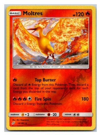 Moltres 19/181 Team Up (Reverse Holo) (Exc Condition)