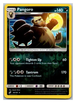Pangoro 94/181 Team Up (Reverse Holo) (Exc Condition)