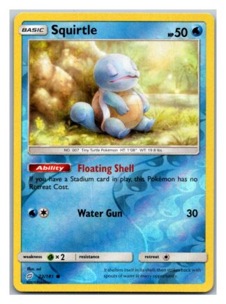Squirtle 22/181 Team Up (Reverse Holo) (Exc Condition)