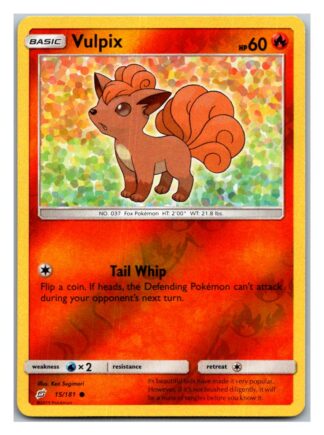 Vulpix 15/181 Team Up (Reverse Holo) (Exc Condition)