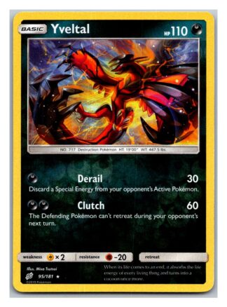 Yveltal 95/181 Team Up (Reverse Holo) (Exc Condition)