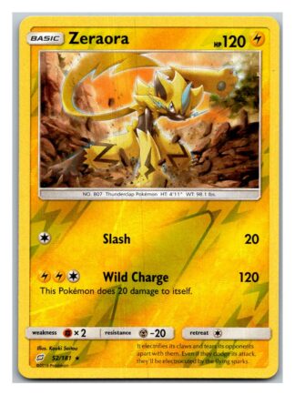 Zeraora 52/181 Team Up (Reverse Holo) (Exc Condition)