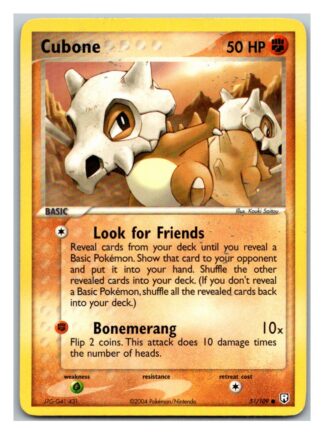 Cubone 51/109 Team Rocket Returns (Common) (Exc Condition)
