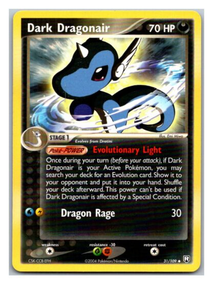 Dark Dragonair 31/109 Team Rocket Returns (Uncommon) (Exc Condition)