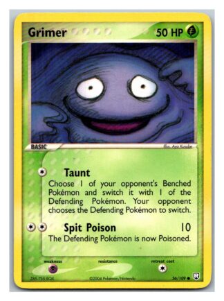 Grimer 56/109 Team Rocket Returns (Common) (LP Condition)