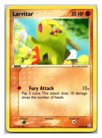 Larvitar 62/109 Team Rocket Returns (Common) (Exc Condition)