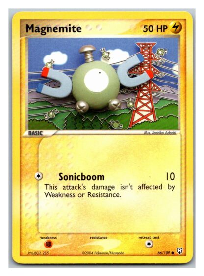 Magnemite 66/109 Team Rocket Returns (Common) (Exc Condition)