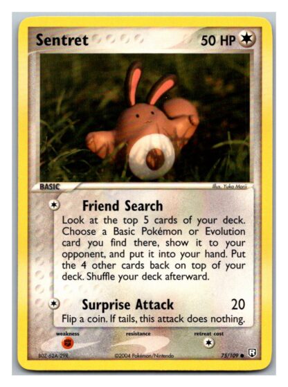 Sentret 75/109 Team Rocket Returns (Common) (Exc Condition)