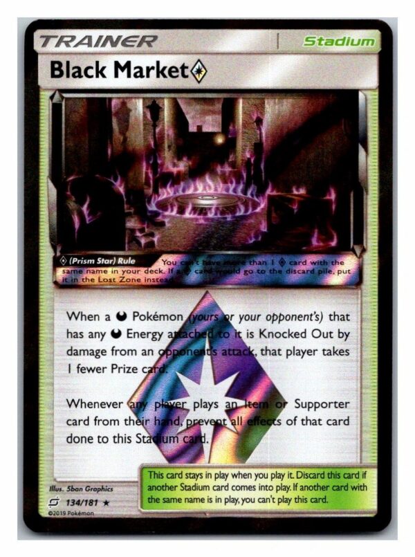 Black Market Prism 134/181 Team Up (Holo) (Exc Condition)