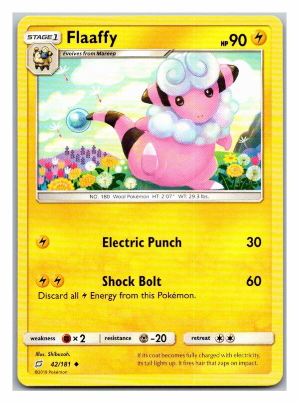 Flaaffy 42/181 Team Up (Uncommon) (Exc Condition)