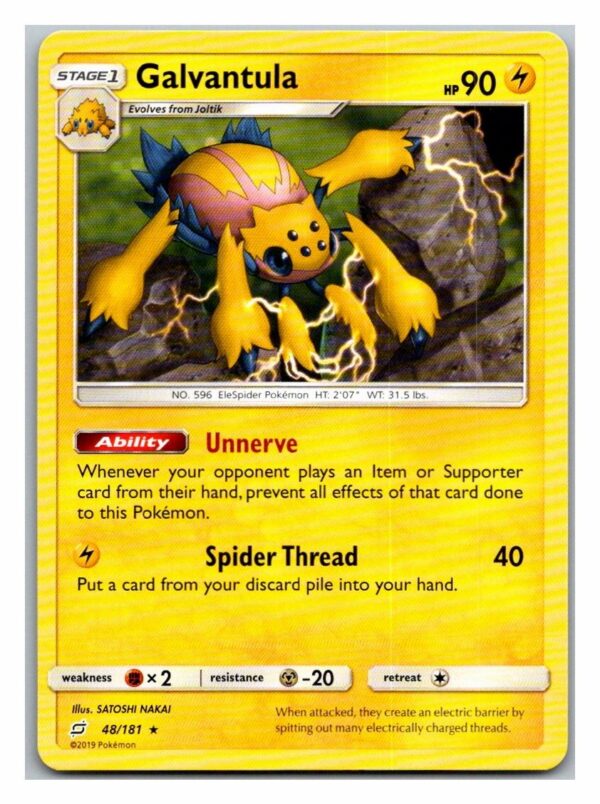 Galvantula 48/181 Team Up (Rare) (Exc Condition)