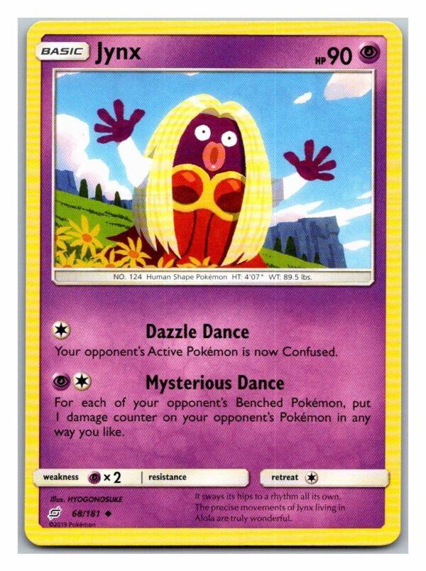 Jynx 68/181 Team Up (Uncommon) (Exc Condition)