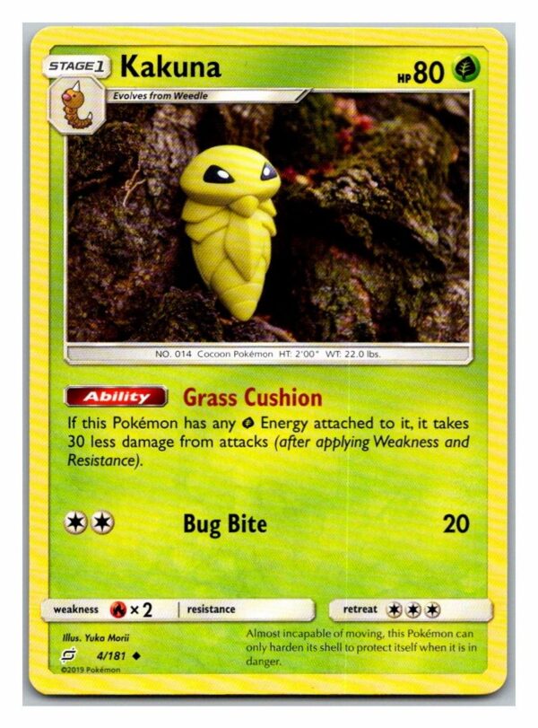Kakuna 4/181 Team Up (Uncommon) (Exc Condition)
