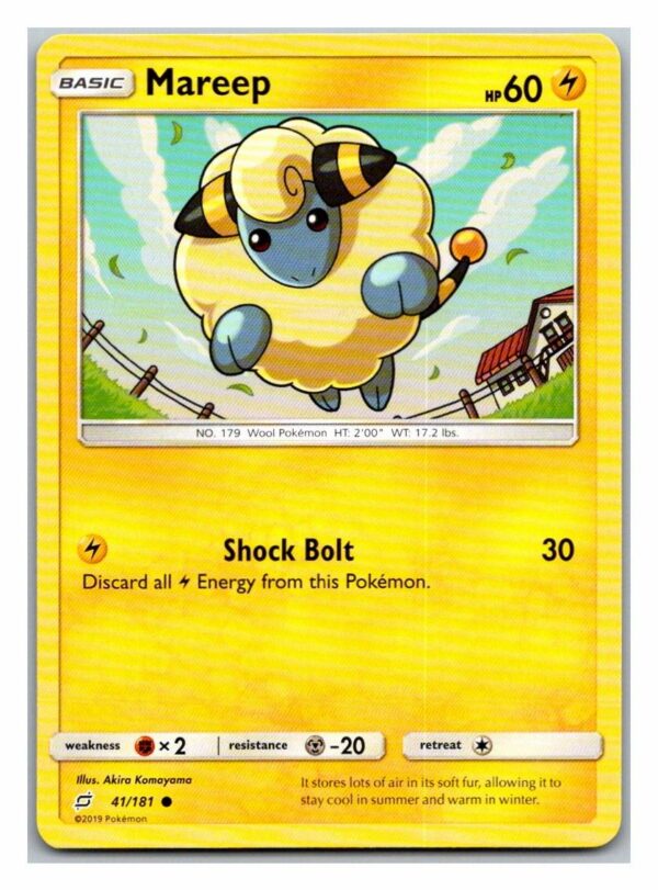 Mareep 41/181 Team Up (Common) (Exc Condition)