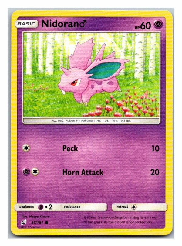 Nidoran 57/181 Team Up (Common) (Exc Condition)