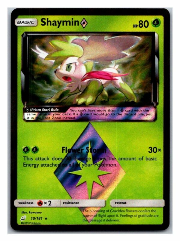 Shaymin Prism 10/181 Team Up (Ultra Rare) (Exc Condition)