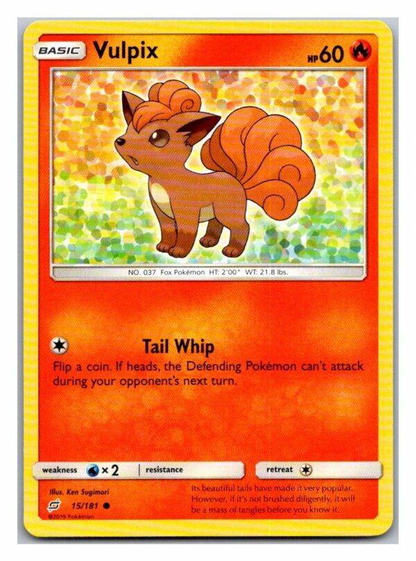 Vulpix 15/181 Team Up (Common) (Exc Condition)