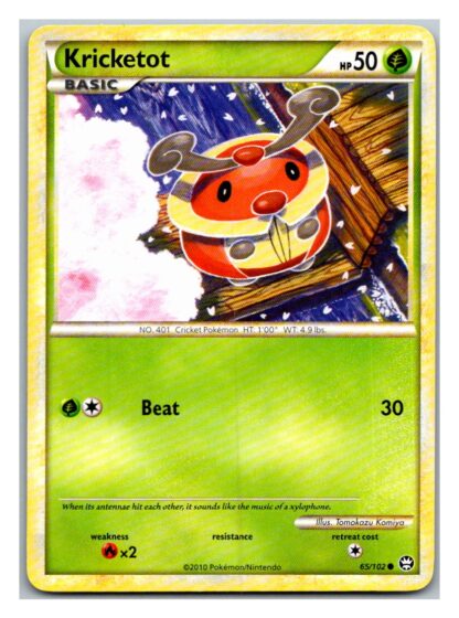 Kricketot 65/102 Triumphant (Common) (P Condition)