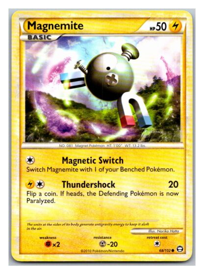 Magnemite 68/102 Triumphant (Common) (LP Condition)
