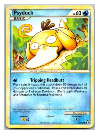 Psyduck 74/102 Triumphant (Common) (LP Condition)