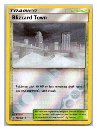 Blizzard Town 187/236 Unified Minds (Reverse Holo) (Exc Condition)