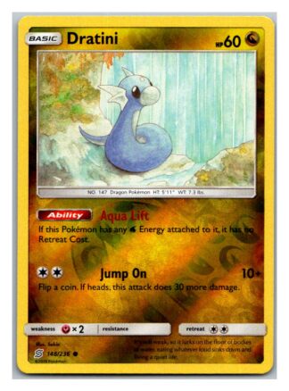 Dratini 148/236 Unified Minds (Reverse Holo) (Exc Condition)