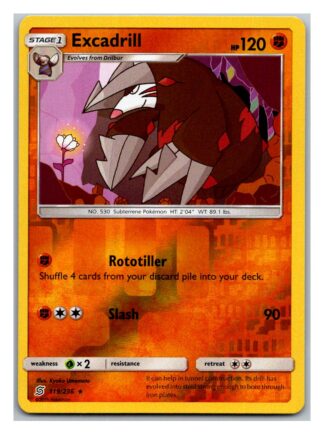Excadrill 119/236 Unified Minds (Reverse Holo) (Exc Condition)