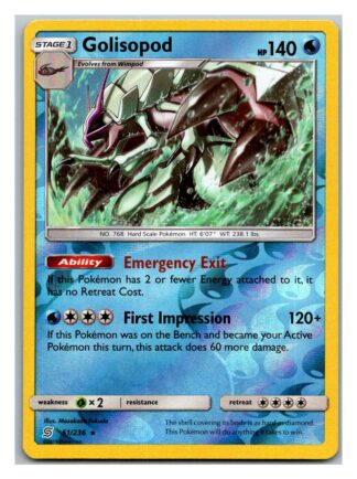 Golisopod 51/236 Unified Minds (Reverse Holo) (Exc Condition)