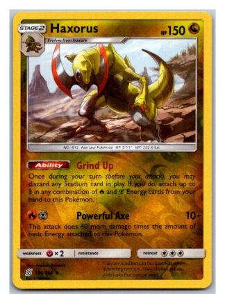 Haxorus 156/236 Unified Minds (Reverse Holo) (Exc Condition)