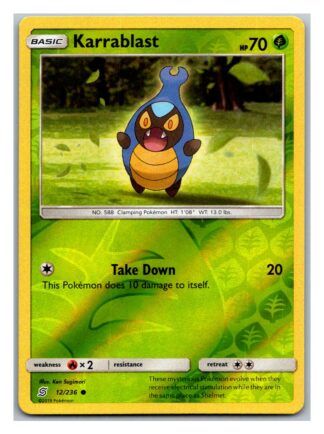 Karrablast 12/236 Unified Minds (Reverse Holo) (Exc Condition)