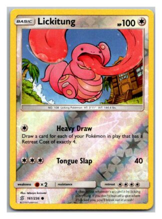 Lickitung 161/236 Unified Minds (Reverse Holo) (Exc Condition)