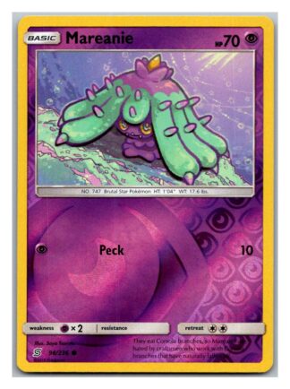 Mareanie 96/236 Unified Minds (Reverse Holo) (Exc Condition)