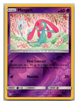 Mesprit 84/236 Unified Minds (Reverse Holo) (Exc Condition)