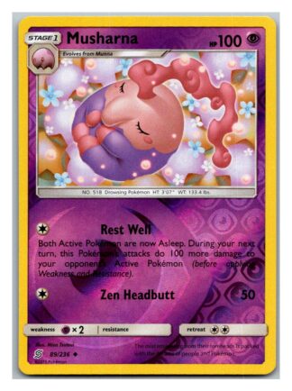 Musharna 89/236 Unified Minds (Reverse Holo) (Exc Condition)