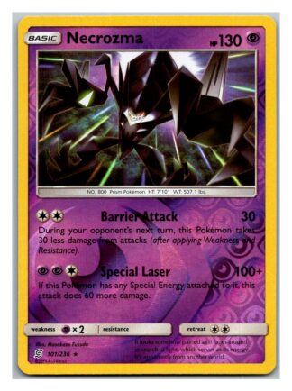 Necrozma 101/236 Unified Minds (Reverse Holo) (Exc Condition)