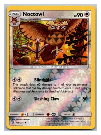 Noctowl 166/236 Unified Minds (Reverse Holo) (Exc Condition)