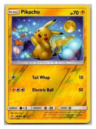 Pikachu 56/236 Unified Minds (Reverse Holo) (Exc Condition)