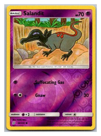 Salandit 98/236 Unified Minds (Reverse Holo) (Exc Condition)