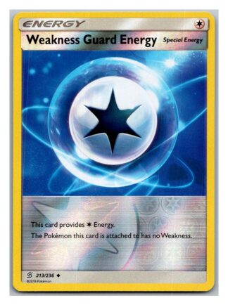 Weakness Guard Energy 213/236 Unified Minds (Reverse Holo) (Exc Condition)