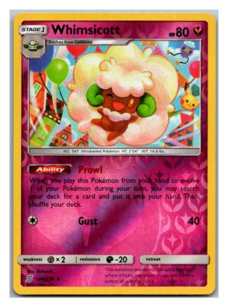 Whimsicott 144/236 Unified Minds (Reverse Holo) (Exc Condition)