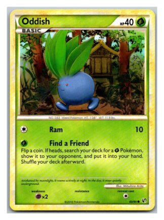 Oddish 60/90 Undaunted (Common) (Exc Condition)