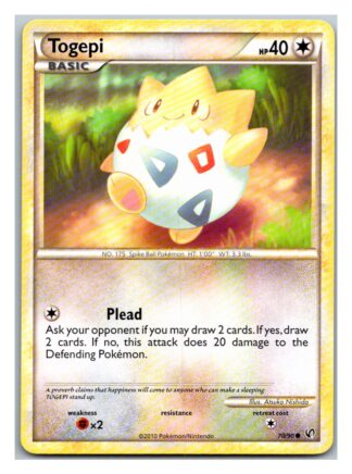 Togepi 70/90 Undaunted (Common) (LP Condition)