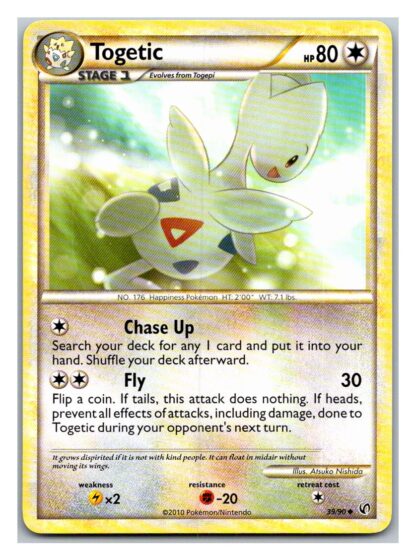 Togetic 39/90 Undaunted (Uncommon) (LP Condition)