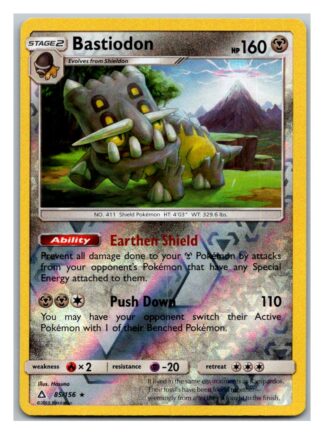 Bastiodon 85/156 Ultra Prism (Reverse Holo) (Exc Condition)