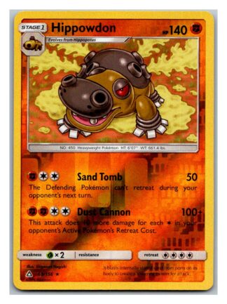 Hippowdon 69/156 Ultra Prism (Reverse Holo) (Exc Condition)