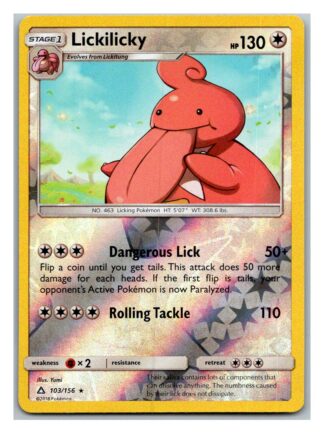Lickilicky 103/156 Ultra Prism (Reverse Holo) (Exc Condition)