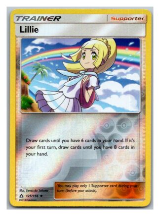 Lillie 125/156 Ultra Prism (Reverse Holo) (Exc Condition)
