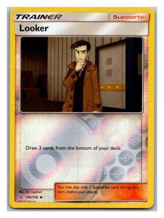 Looker 126/156 Ultra Prism (Reverse Holo) (Exc Condition)