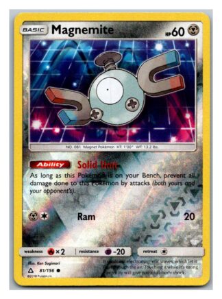 Magnemite 81/156 Ultra Prism (Reverse Holo) (Exc Condition)