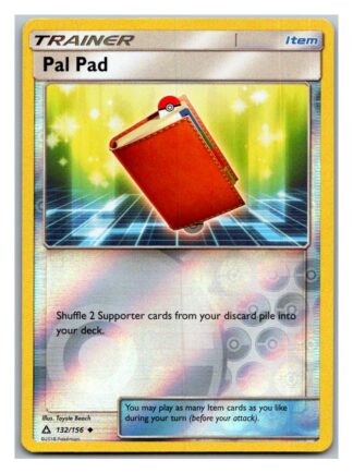 Pal Pad 132/156 Ultra Prism (Reverse Holo) (Exc Condition)